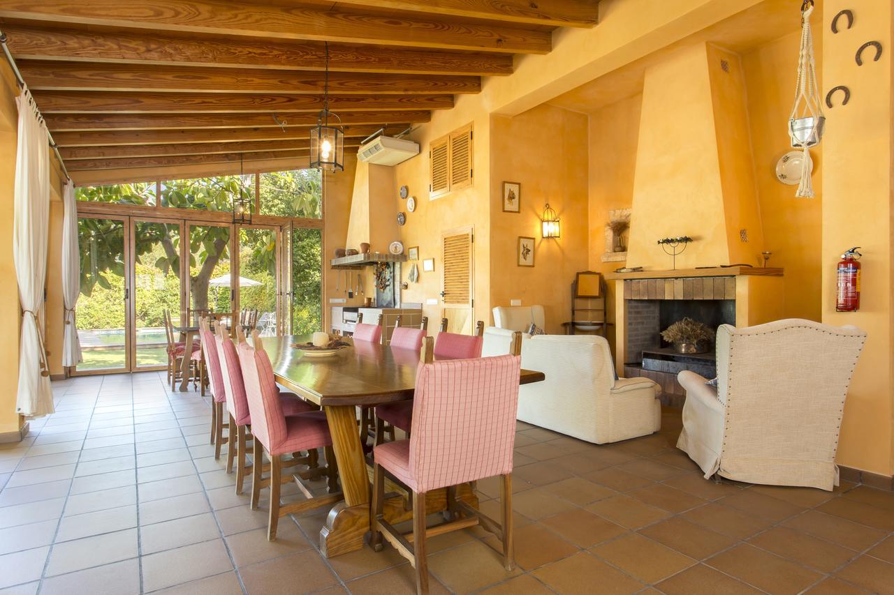 Es Castellet De Bunola Villa Bunyola Exterior photo
